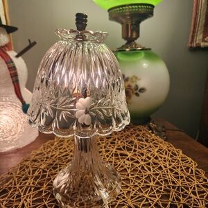 Elegant Crystal Table Lamp